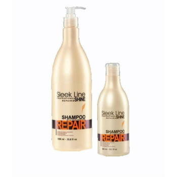 STAPIZ SZAMPON SLEEK LINE REPEIR Z JEDWABIEM 300ML    ! promocj